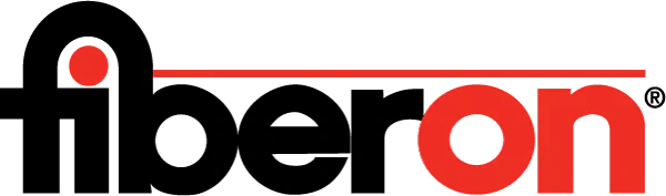 Fiberon logo featuring the brand name in stylized text with a red dot. - Gold Remodeling Bellevue, WA