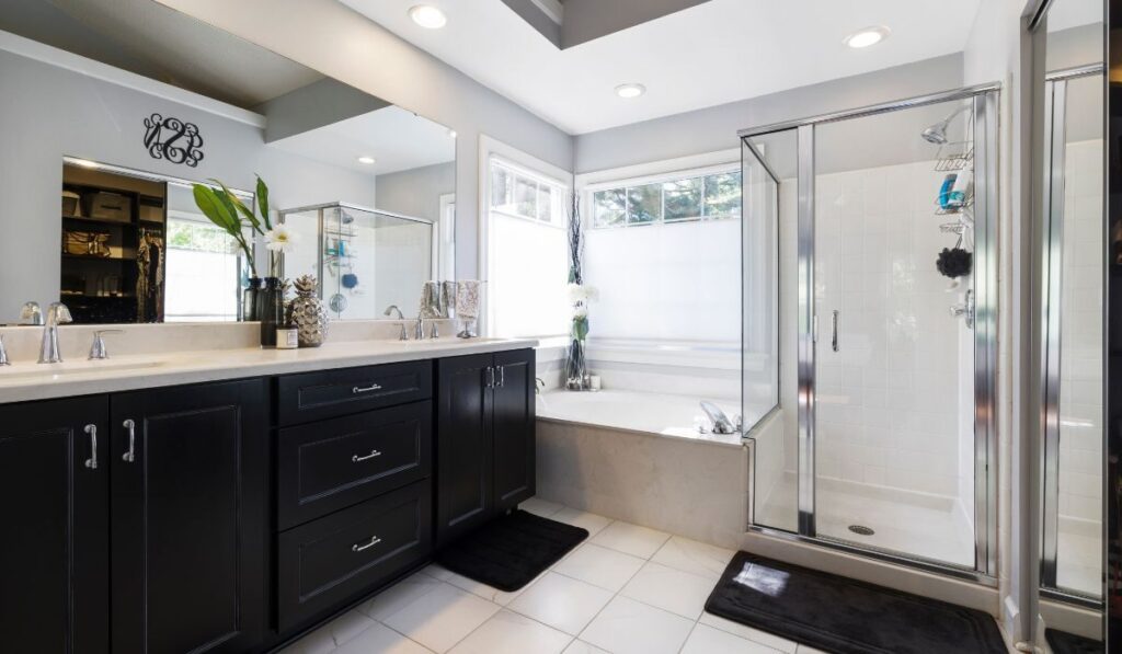 Bathroom Transformation in West Lake Sammamish Bellevue WA 98008